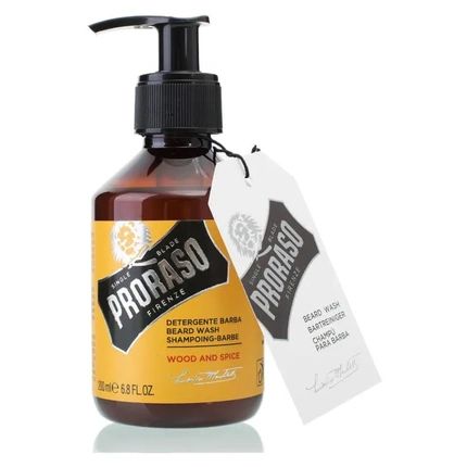 Proraso Wood & Spice Beard Wash 200 Ml - Image 3