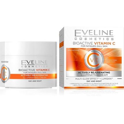 Eveline Cosmetics Active Rejuvenating Face Cream With Vitamin C 50Ml