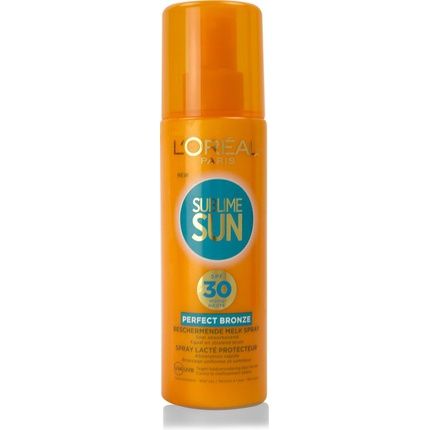 L'Oreal Paris Sublime Sun Perfect Bronze Spf30 - Protective Milk Spray - 200Ml - High Protection Factor