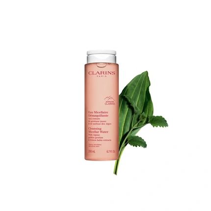 Clarins Cleansing Micellar Water 200Ml Gentle Cleanser For All Skin Types - Image 3