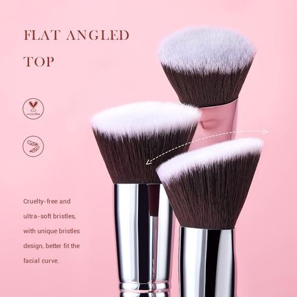 Jessup Blush Makeup Brush Flat Angled Cosmetic Tool - Image 3