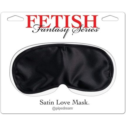 Fetish Fantasy Series Satin Love Blindfold - Black - Image 3