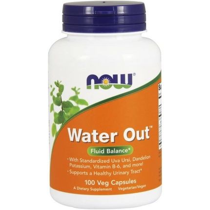 Now Water Out Fluid Balance 60 Veg Capsules
