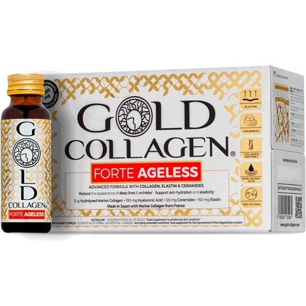 Gold Collagen Forte Ageless Anti-Wrinkle Collagen Supplements For Women And Men