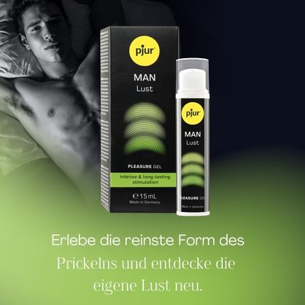 Pjur Man Lust Gel For Tingling Intense Arousal And New Impulses