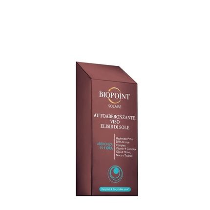 Biopoint Self-Tanning Face Elixir With Sun 50Ml