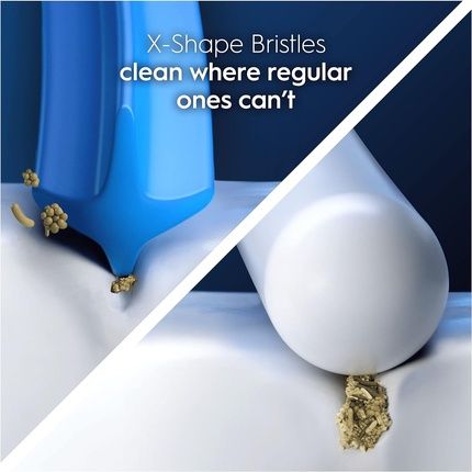 Oral-B Pro Precision Clean Electric Toothbrush Head X-Shape And Angled Bristles Pack Of 12 - Image 3