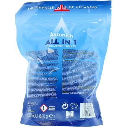 Astonish All In 1 Lemon Fresh Dishwasher Tablets 42 Count