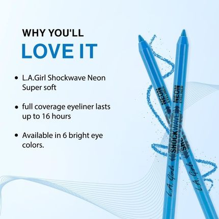 L.A. Girl Shockwave Neon Eyeliner Electric