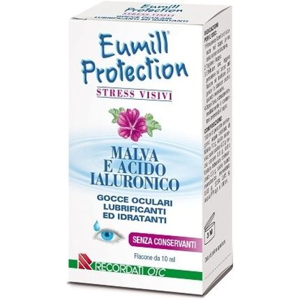 Eumill Protection Visual Stress Eye Drops Lubricating And Moisturizing 10Ml