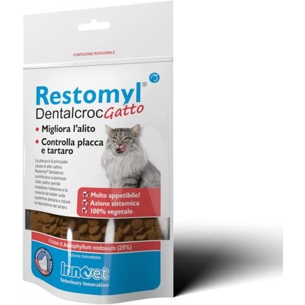 Innovet Restomyl Dentalcroc, Improves Alitation, Plaque And