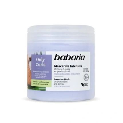 Babaria Only Curls Intensive Curly Hair Mask 400Ml