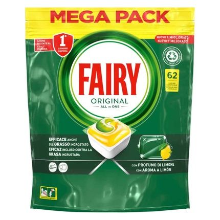 Fairy Past 3 Original X62 Yellow Household Dishwashing