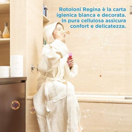 Regina Queen Long Piu Double The Normal Rolls Toilet Paper Rolls White - Image 3