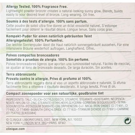 Clinique True Bronze Pressed Powder Bronzer 03 Sunblushed 9.6G - Image 3