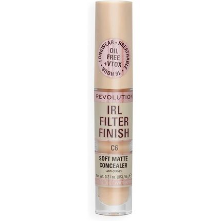 Makeup Revolution Irl Filter Finish Concealer Medium To Full Coverage 6G C6