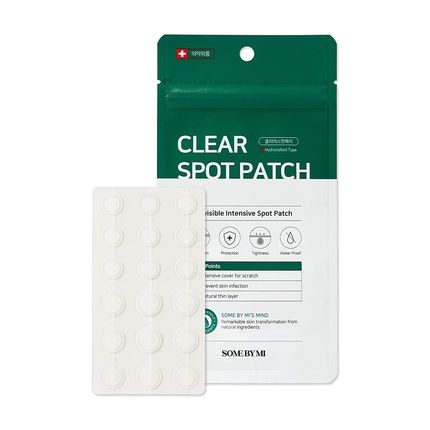 Some By Mi 30 Days Miracle Clear Spot Patch 18 Count - Invisible Spot Sticker For Sensitive Skin