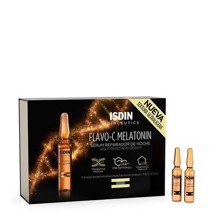 Isdin Isdinceutics Flavoc Melatonin Repair Night Serum 30X2Ml - Image 3