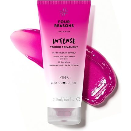 Four Reasons Color Mask Intense Pink 27 Colors Intensive Toning Treatment