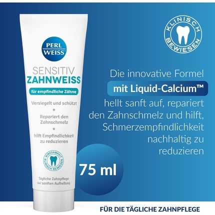 Perlweiss Sensitive Teeth Whitening For Sensitive Teeth 75Ml