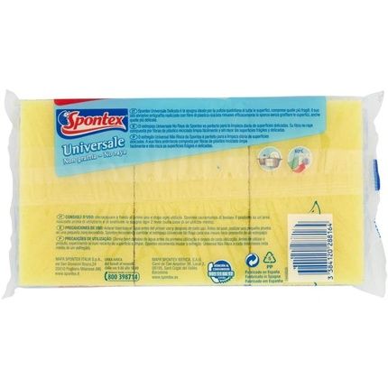 Spontex Universal Sponge Delicata 2+1, Blue, One Size, 20 - Image 3
