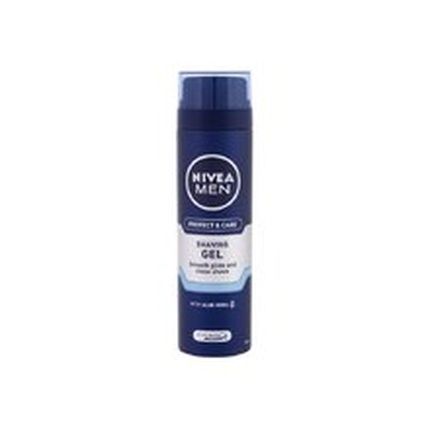 Nivea Protect & Care Moisturizing Shaving Gel For Normal And Dry Skin 200 Ml
