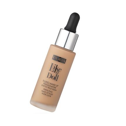 Pupa Like A Doll Perfecting Make-Up Fluid Spf15 Light Foundation Enhancer 030 30Ml