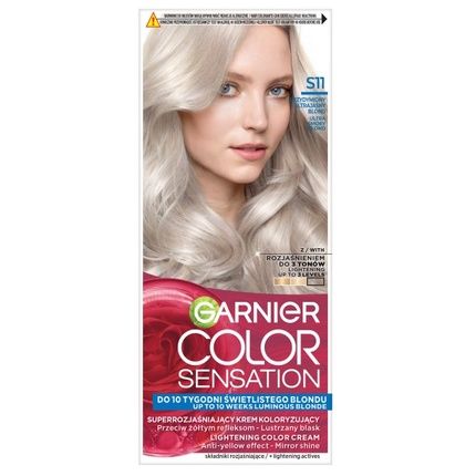 Garnier Color Sensation Hair Color S11 Smoky Ultra Light Blonde