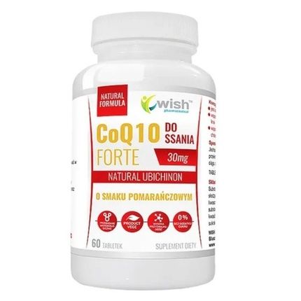 Wish Coenzyme Q10 Forte For Sucking 60 Tablets