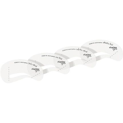 Clarissa Eyebrow Stencil Set 4 Pack