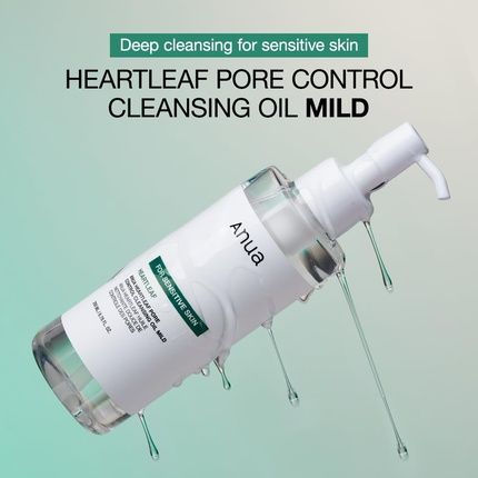 Anua Heartleaf Pore Cleansing Oil Mild Sensitive Skin Face Wash 200Ml - Image 3