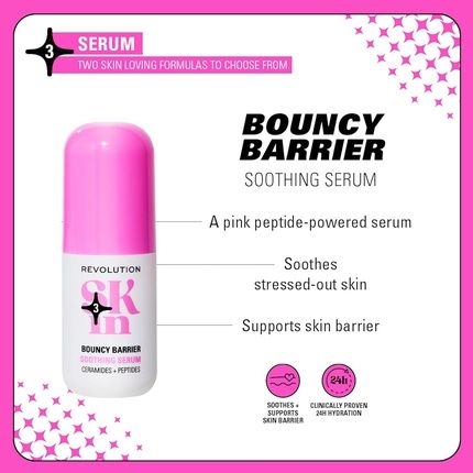 Revolution Skin Barrier Bounce Soothing Serum Peptide Powdered Face Serum