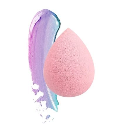 T4B Ilu Drop-Shaped Makeup Sponge For Foundation, Concealer And Powder Pink