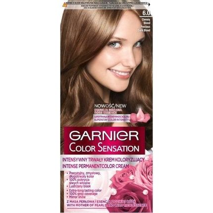 Garnier Color Sensation Hair Dye 6.0 Noble Dark Brown