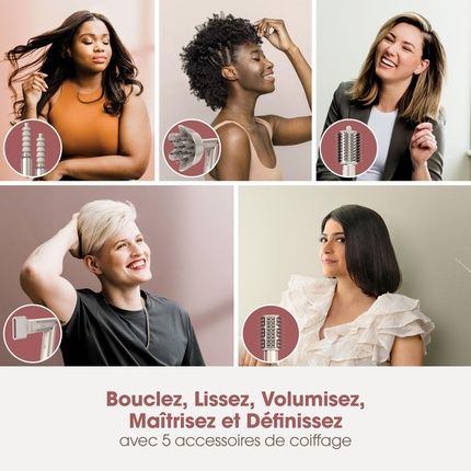 Shark Flexstyle 5-In-1 Air Styler & Hairdryer With Auto-Wrap And Flat Brush - Image 3