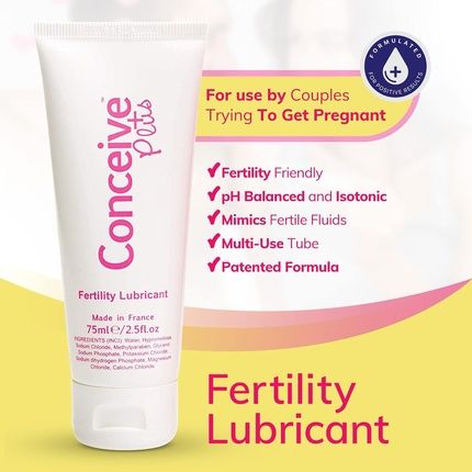 Conceive Plus Fertility Lubricant Gel With Calcium And Magnesium 75Ml