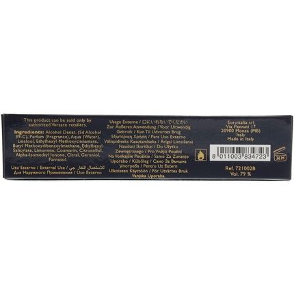 Versace Dylan Blue Eau De Toilette 10Ml Grapefruit 10Ml