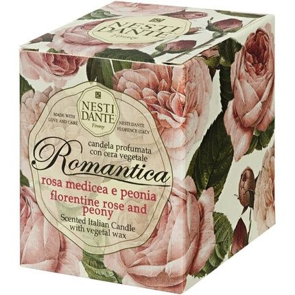 Nesti Dante Perfumed Candle Florentine Rose And Peony, 1Er Pack 1 X 0.16 Kg