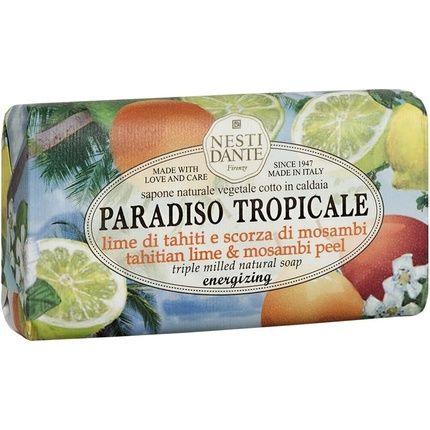 Nesti Dante Paradiso Tropicale Tahitian Lime & Mosambi Peel Soap 250G