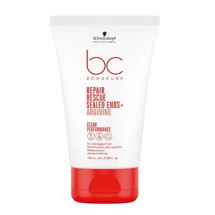 Schwarzkopf Professional Bc Repair Rescue Sealed Ends+ Intensive Cream-Serum For Hair Ends 100Ml