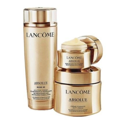Lancome Abosule Set: Toning Lotion 50Ml, Soft Cream 60Ml, Eye Cream 20Ml