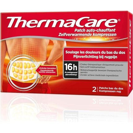 Thermacare Self-Heating Back Cushion Relieves Lower Back Pain