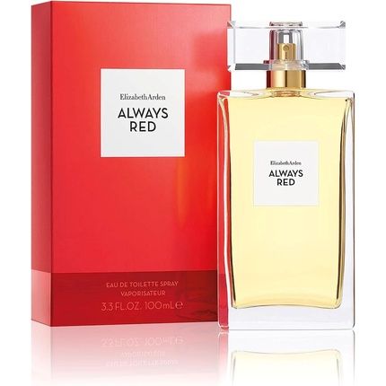 Elizabeth Arden Always Red Eau De Toilette 100Ml Floral Oriental Fragrance