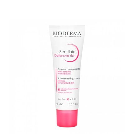 Bioderma Sensibio Defensive Rich 40Ml Active Soothing Cream For Sensitive Skin