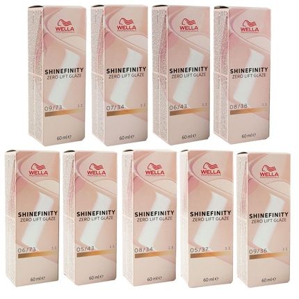 Wella Shinefinity Glaze Warm 60Ml - Choose Your Color Tint New