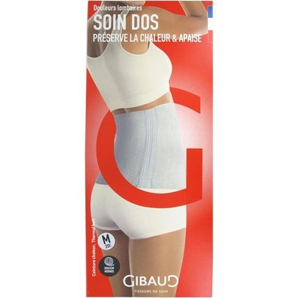Gibaud Soin Dos Thermal Belt Ecru 20Cm - Size M