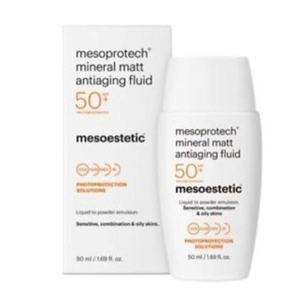 Mesoprotech Mineral Matt Antiaging Fluid Spf50+ 50Ml