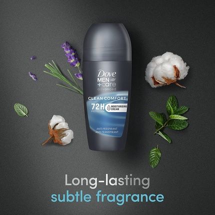 Dove Men+Care Clean Comfort Deodorant For Men With Triple Action Technology 50Ml - Image 3