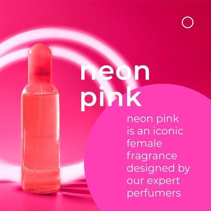 Colour Me Neon Pink Perfume For Women 100Ml Eau De Toilette Luxury Fragrance