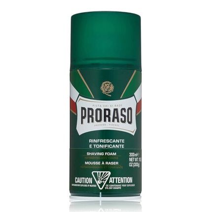 Proraso Green Shaving Foam 300 Ml Refreshing Shaving Foam With Eucalyptus - Image 4